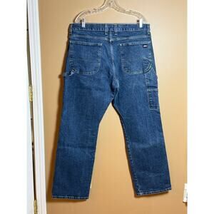 Dickies Carpenter Jeans Mens 40x32 Denim Relaxed Fit Baggy Workwear Utility